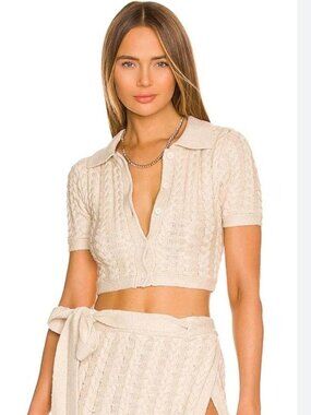 (ISO)ATOIR ELSIE CROP SWEATER